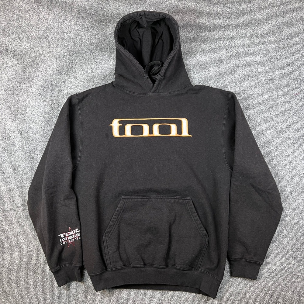 Tool Band Hoodie Mens M Black X Ray Man Pullover Sweatshirt Metal Music - Picture 2 of 10